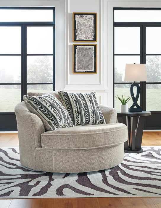 Calnita Oversized Swivel Accent Chair - EZ Furniture of Mayfair (Philadelphia, PA)