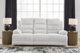 Rhines Falls Power Reclining Sofa with Drop Down Table - EZ Furniture of Mayfair (Philadelphia, PA)
