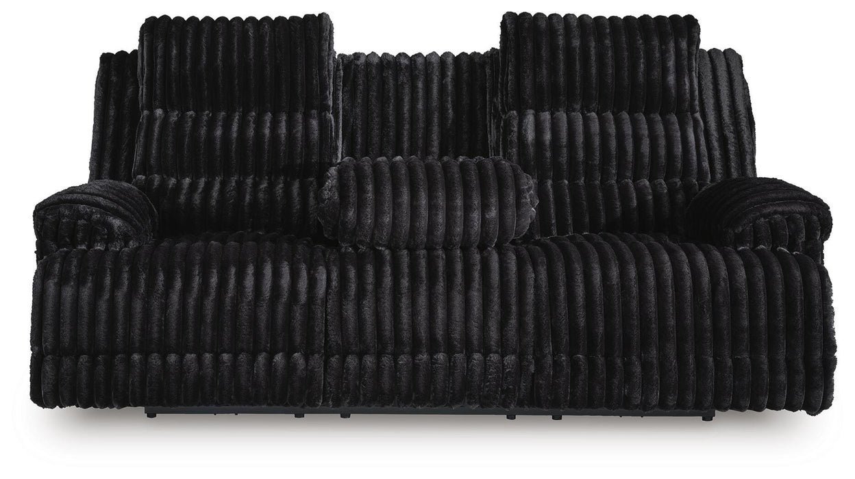 Rhine Falls Power Reclining Sofa with Drop Down Table - EZ Furniture of Mayfair (Philadelphia, PA)