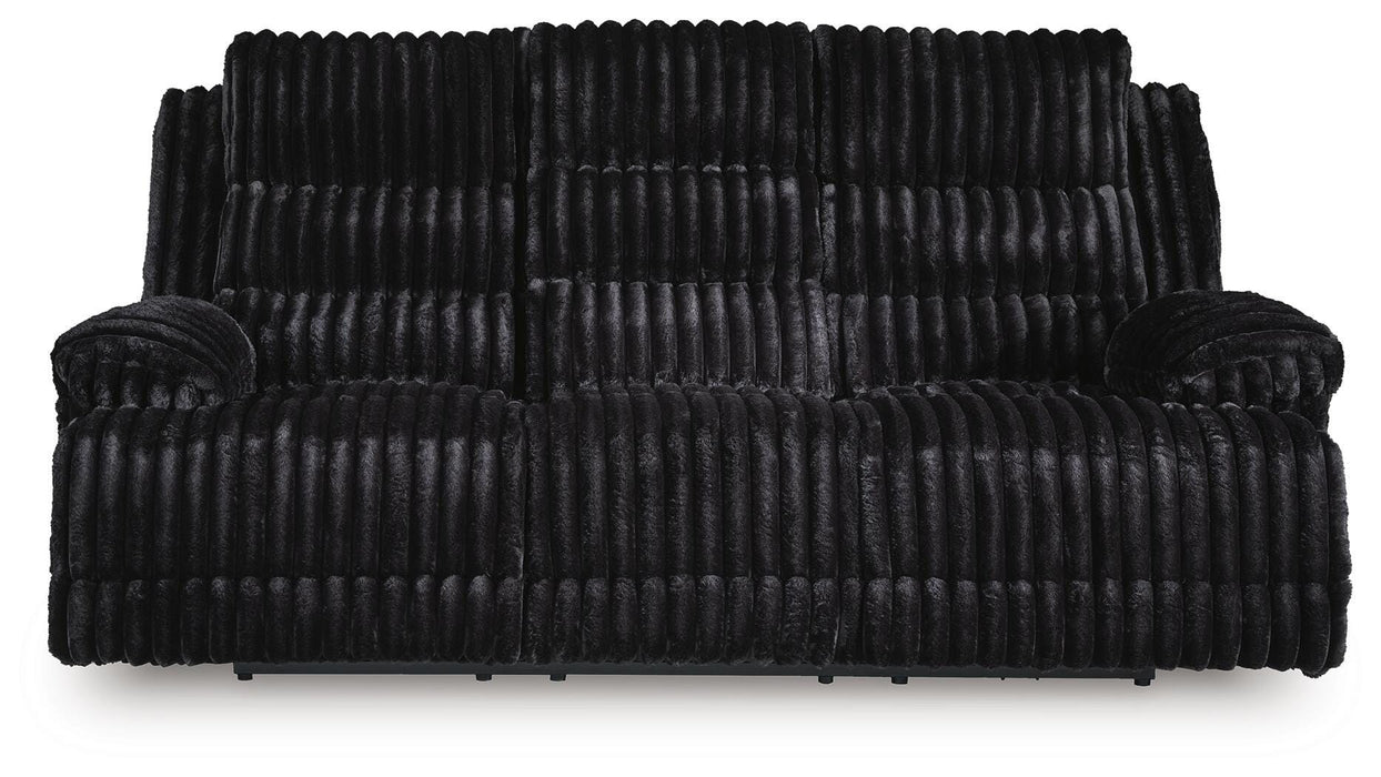 Rhine Falls Power Reclining Sofa with Drop Down Table - EZ Furniture of Mayfair (Philadelphia, PA)