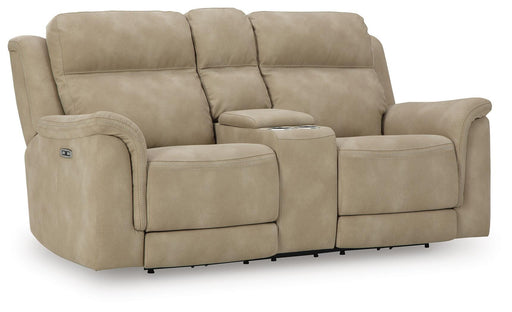 Next-Gen DuraPella Power Reclining Loveseat with Console - EZ Furniture of Mayfair (Philadelphia, PA)