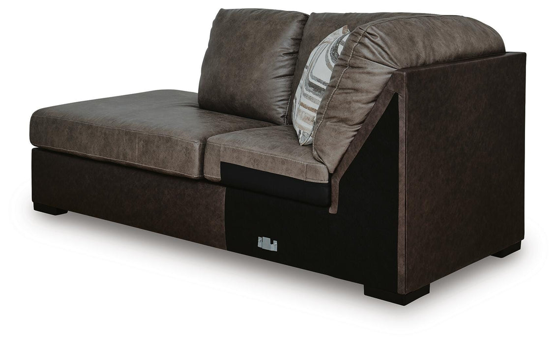 Castille Way Sleeper Sectional with Chaise - EZ Furniture of Mayfair (Philadelphia, PA)