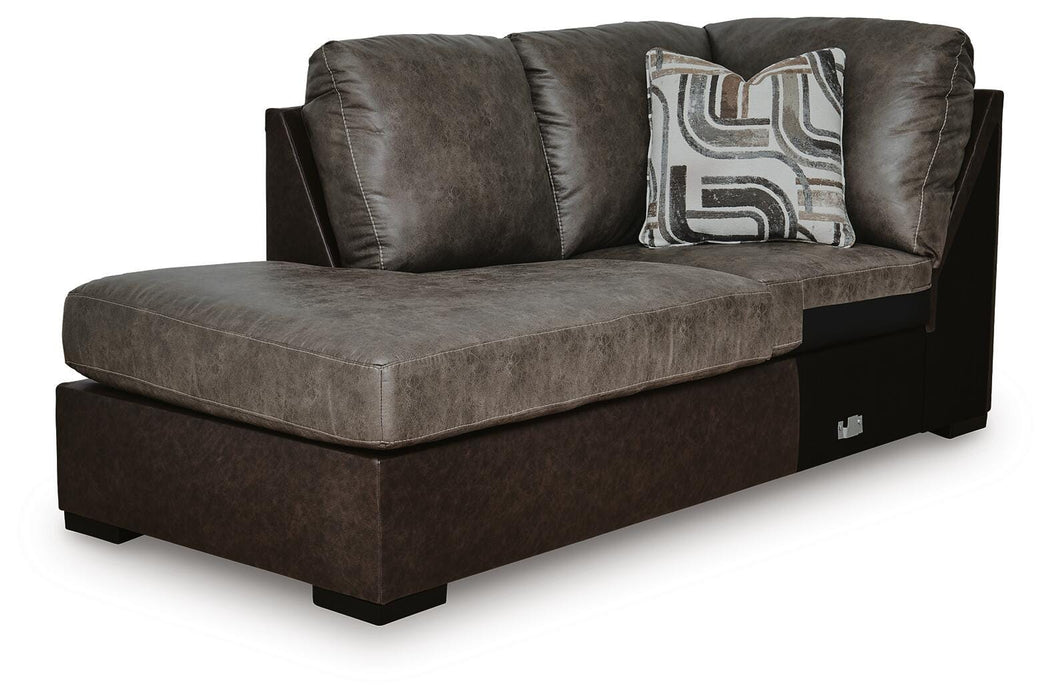 Castille Way Sleeper Sectional with Chaise - EZ Furniture of Mayfair (Philadelphia, PA)