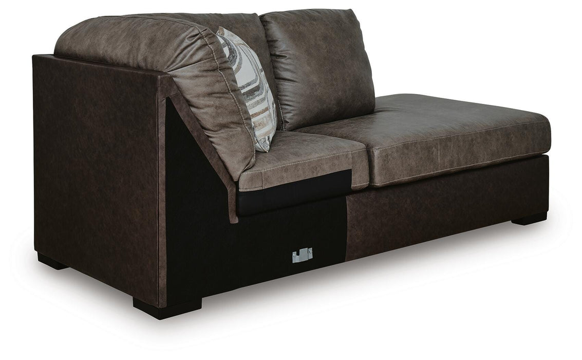 Castille Way Sleeper Sectional with Chaise - EZ Furniture of Mayfair (Philadelphia, PA)