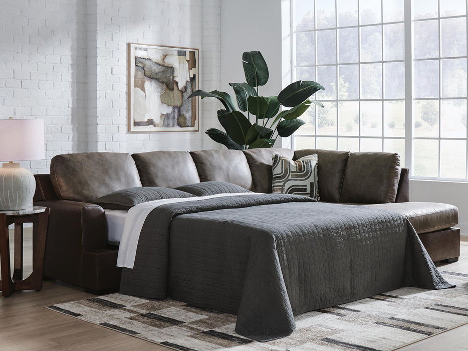 Castille Way Sleeper Sectional with Chaise - EZ Furniture of Mayfair (Philadelphia, PA)