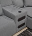 Modmax II Power Reclining Sectional with Audio Consoles - EZ Furniture of Mayfair (Philadelphia, PA)