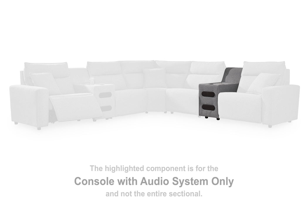 Modmax II Power Reclining Sectional with Audio Consoles - EZ Furniture of Mayfair (Philadelphia, PA)
