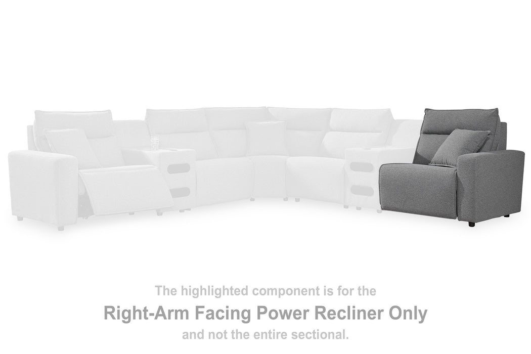 Modmax II Power Reclining Sectional with Audio Consoles - EZ Furniture of Mayfair (Philadelphia, PA)