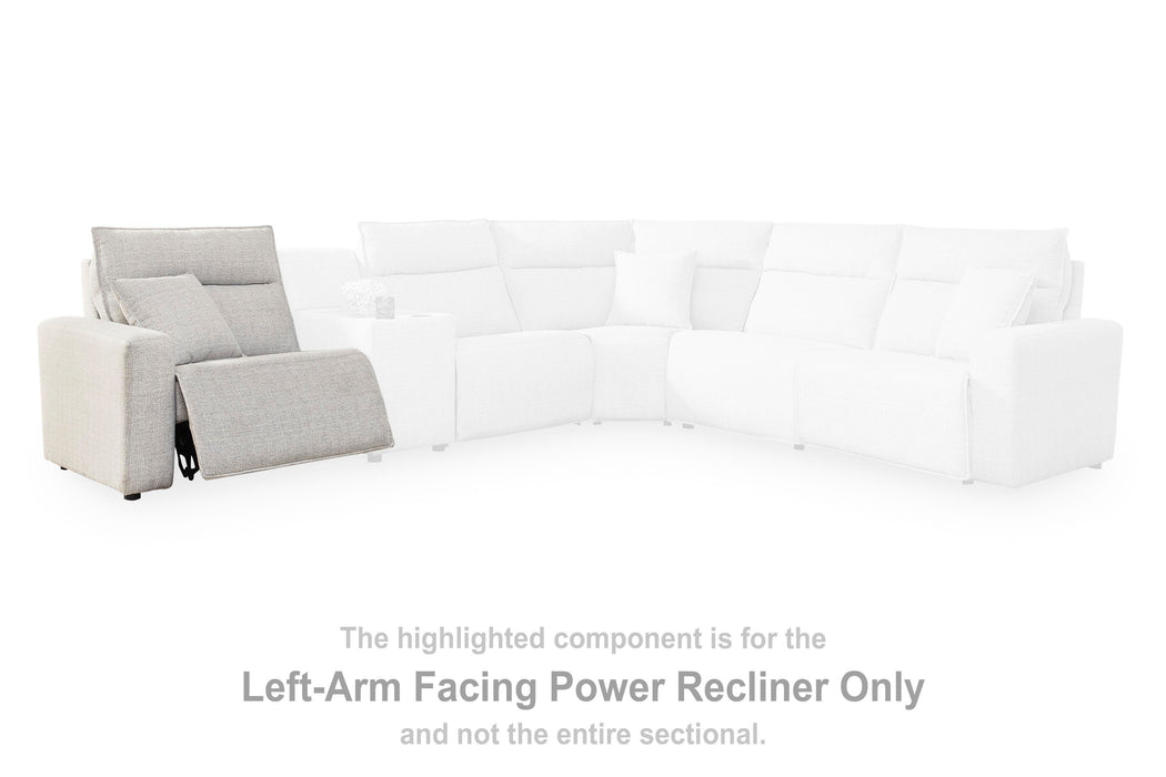 Modmax II Power Reclining Sectional with Audio Consoles - EZ Furniture of Mayfair (Philadelphia, PA)