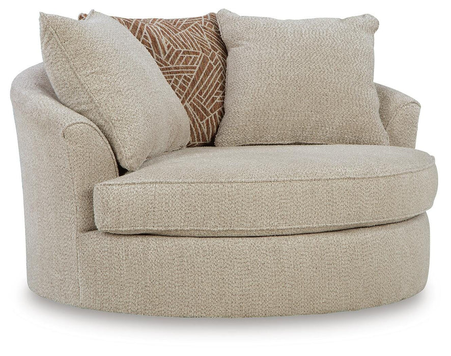Steelwater Retreat Oversized Swivel Accent Chair - EZ Furniture of Mayfair (Philadelphia, PA)