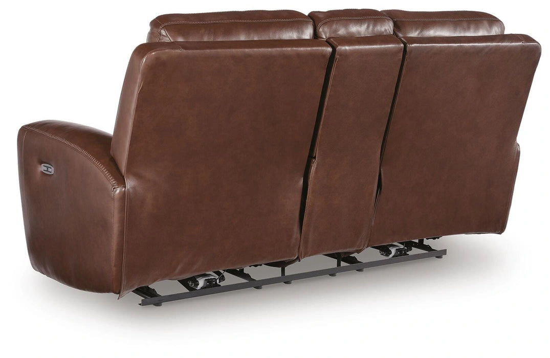 Bexhurst Power Reclining Loveseat with Console