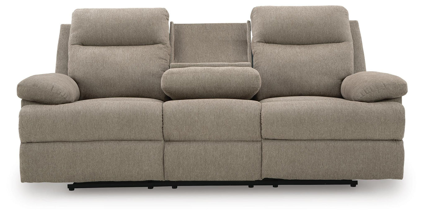 Side-Swipe Reclining Sofa with Drop Down Table - EZ Furniture of Mayfair (Philadelphia, PA)