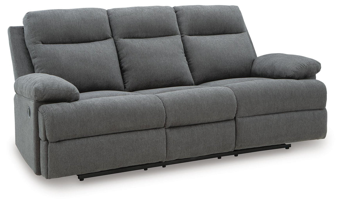 Side-Swipe Reclining Sofa with Drop Down Table - EZ Furniture of Mayfair (Philadelphia, PA)