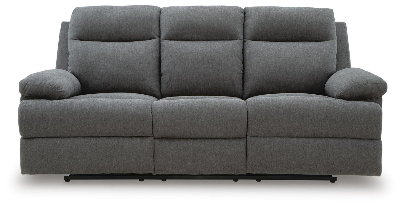 Side-Swipe Reclining Sofa with Drop Down Table - EZ Furniture of Mayfair (Philadelphia, PA)