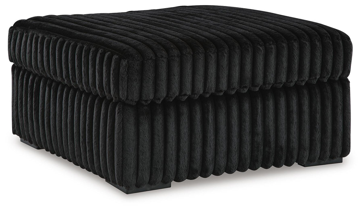 Midnight-Madness Oversized Accent Ottoman - EZ Furniture of Mayfair (Philadelphia, PA)