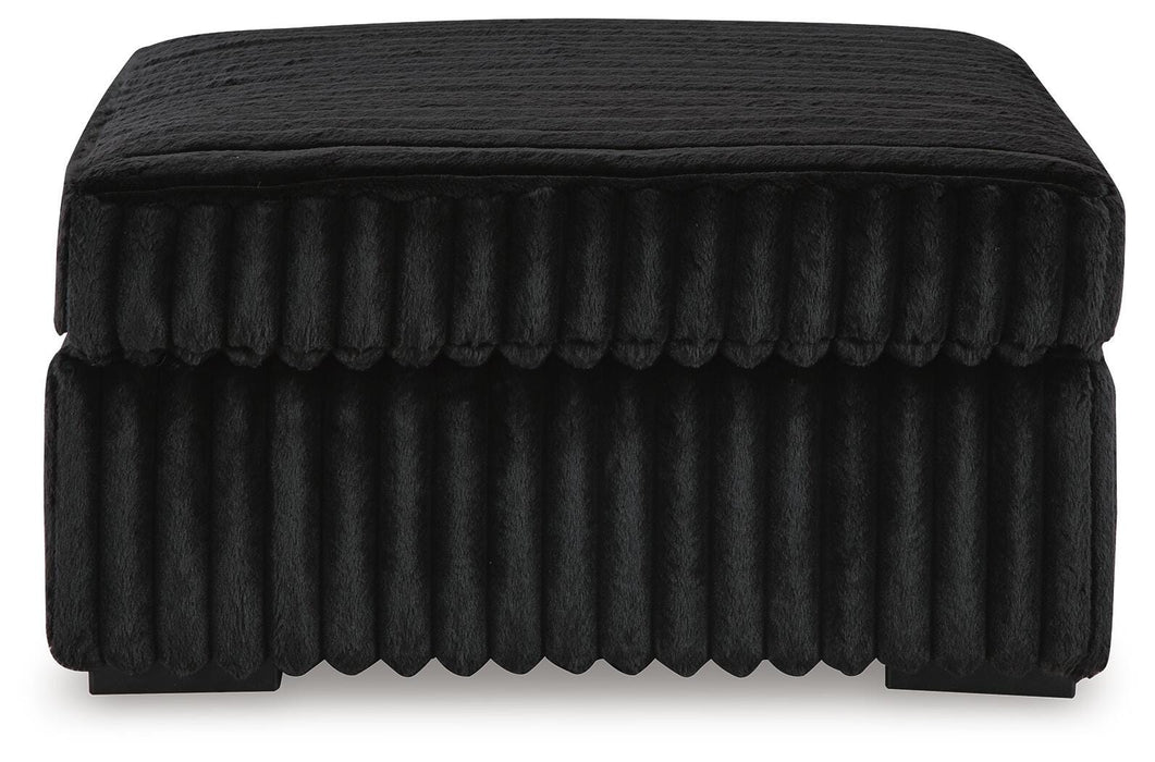 Midnight-Madness Oversized Accent Ottoman - EZ Furniture of Mayfair (Philadelphia, PA)