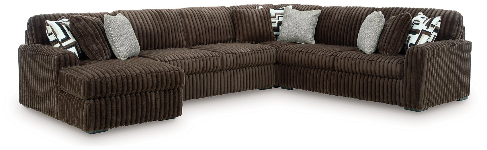 Midnight-Madness Sectional with Chaise - EZ Furniture of Mayfair (Philadelphia, PA)