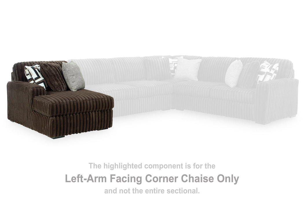 Midnight-Madness Sectional with Chaise - EZ Furniture of Mayfair (Philadelphia, PA)