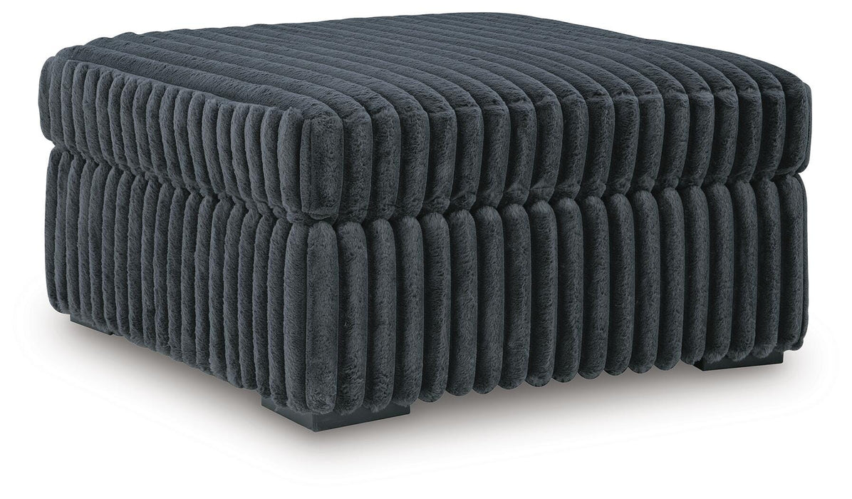 Midnight-Madness Oversized Accent Ottoman - EZ Furniture of Mayfair (Philadelphia, PA)