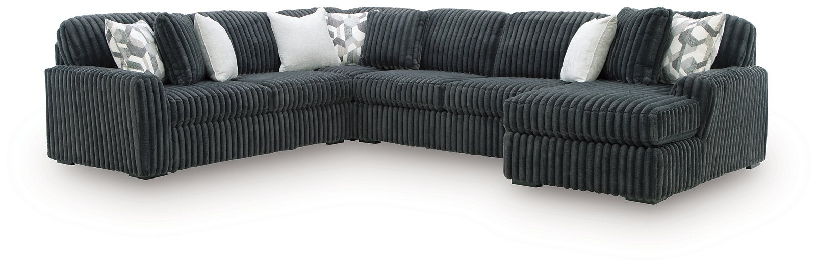 Midnight-Madness Sectional with Chaise - EZ Furniture of Mayfair (Philadelphia, PA)