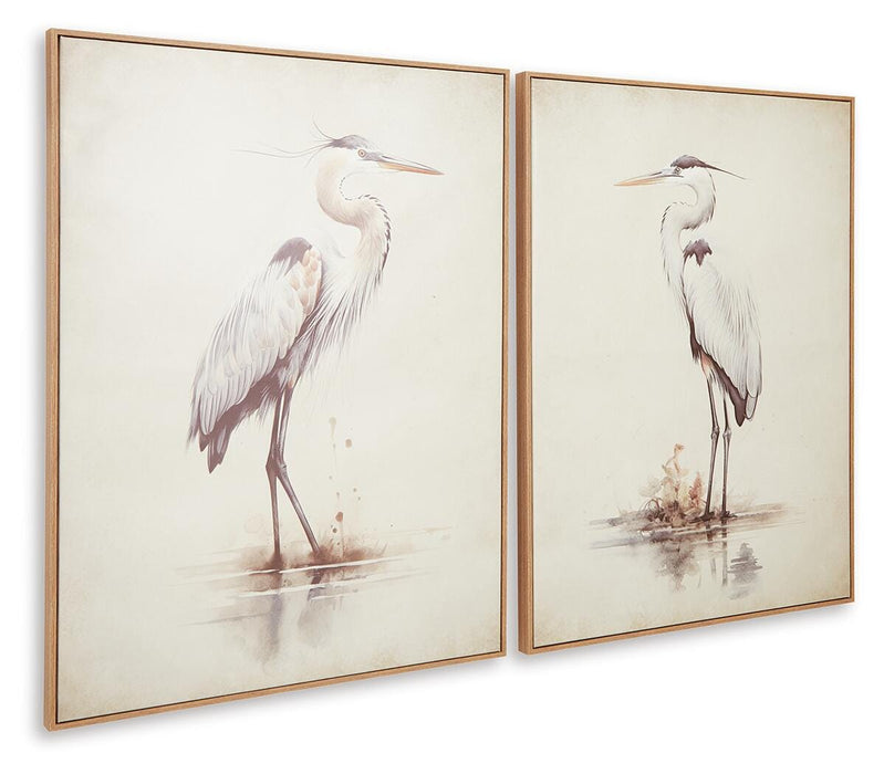 Aubinell Wall Art (Set of 2) - EZ Furniture of Mayfair (Philadelphia, PA)