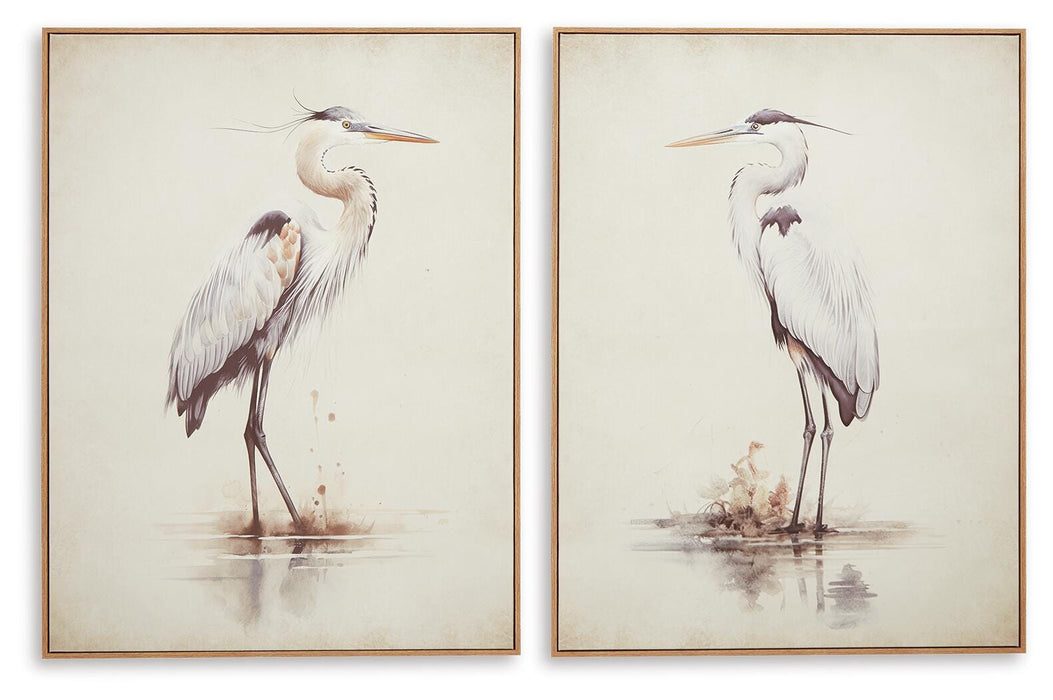 Aubinell Wall Art (Set of 2) - EZ Furniture of Mayfair (Philadelphia, PA)