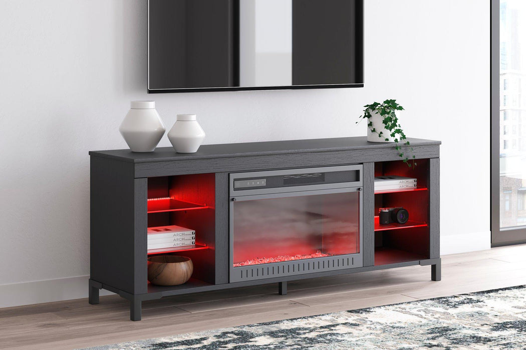 Cayberry 60" TV Stand with Electric Fireplace - EZ Furniture of Mayfair (Philadelphia, PA)