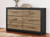 Vertani Dresser and Mirror - EZ Furniture of Mayfair (Philadelphia, PA)