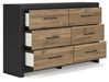 Vertani Dresser and Mirror - EZ Furniture of Mayfair (Philadelphia, PA)