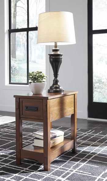 Breegin Chairside End Table - EZ Furniture of Mayfair (Philadelphia, PA)