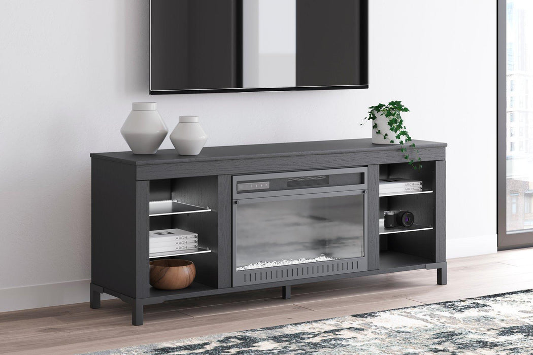 Cayberry Entertainment Center with Electric Fireplace - EZ Furniture of Mayfair (Philadelphia, PA)