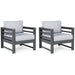 Amora Outdoor Lounge Chair with Cushion (Set of 2) - EZ Furniture of Mayfair (Philadelphia, PA)