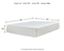 Chime 12 Inch Memory Foam Mattress and Base Set - EZ Furniture of Mayfair (Philadelphia, PA)