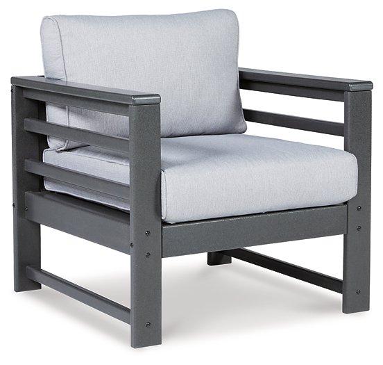 Amora Outdoor Lounge Chair with Cushion (Set of 2) - EZ Furniture of Mayfair (Philadelphia, PA)