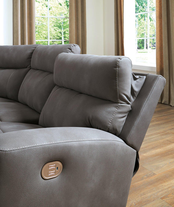 Next-Gen DuraPella Power Reclining Sectional - EZ Furniture of Mayfair (Philadelphia, PA)