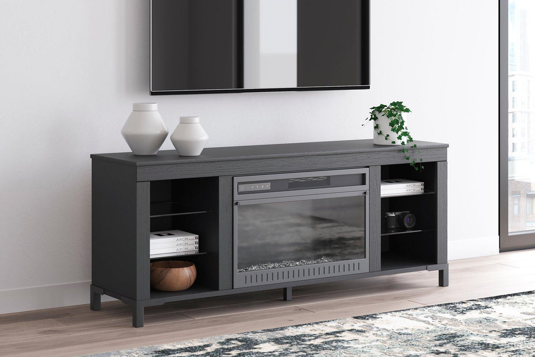 Cayberry Entertainment Center with Electric Fireplace - EZ Furniture of Mayfair (Philadelphia, PA)