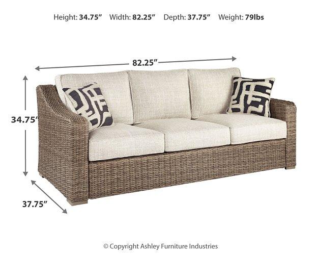 Beachcroft Outdoor Sofa with Cushion - EZ Furniture of Mayfair (Philadelphia, PA)
