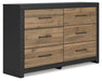 Vertani Dresser and Mirror - EZ Furniture of Mayfair (Philadelphia, PA)