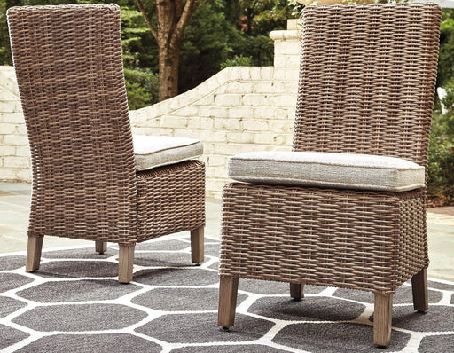 Beachcroft Outdoor Side Chair with Cushion (Set of 2) - EZ Furniture of Mayfair (Philadelphia, PA)