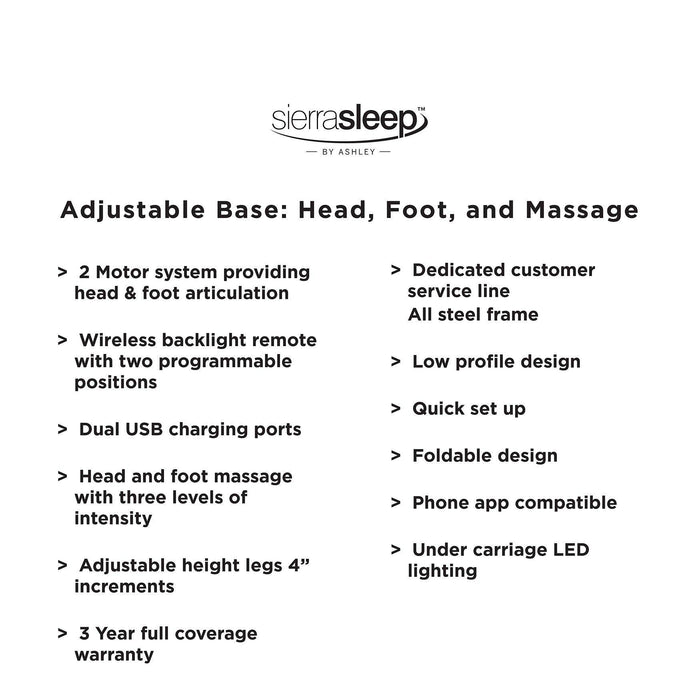 Head-Foot Model Better Adjustable Base - EZ Furniture of Mayfair (Philadelphia, PA)
