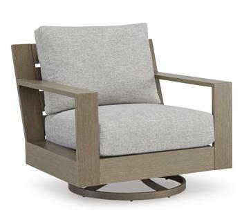 Kimpton Isle Outdoor Swivel Lounge Chair with Cushion - EZ Furniture of Mayfair (Philadelphia, PA)