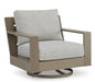 Kimpton Isle Outdoor Swivel Lounge Chair with Cushion - EZ Furniture of Mayfair (Philadelphia, PA)