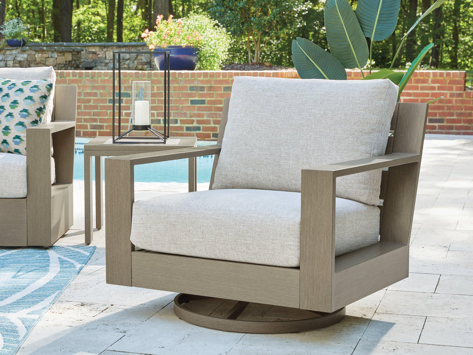 Kimpton Isle Outdoor Swivel Lounge Chair with Cushion - EZ Furniture of Mayfair (Philadelphia, PA)