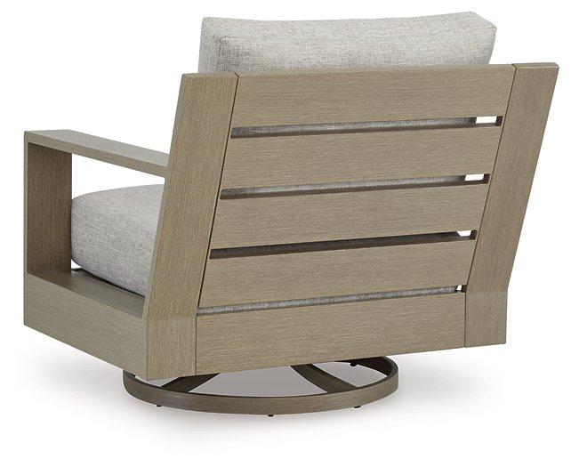 Kimpton Isle Outdoor Swivel Lounge Chair with Cushion - EZ Furniture of Mayfair (Philadelphia, PA)