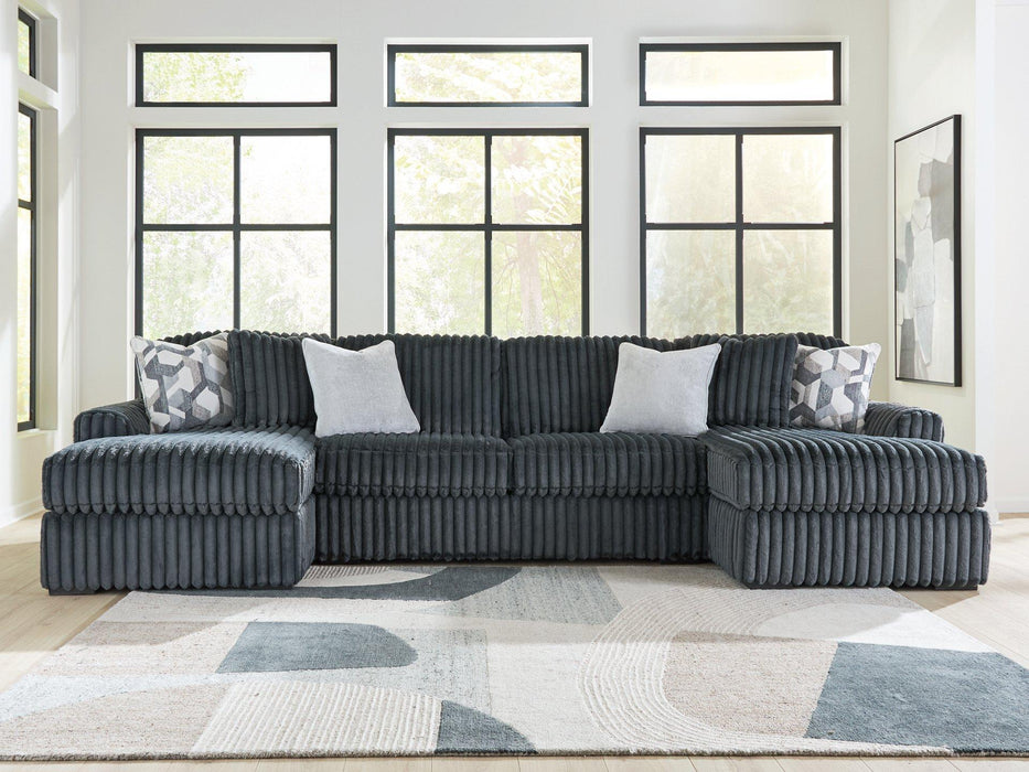 Midnight-Madness Sectional with Chaise - EZ Furniture of Mayfair (Philadelphia, PA)