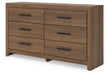 Broachmyn Dresser and Mirror - EZ Furniture of Mayfair (Philadelphia, PA)