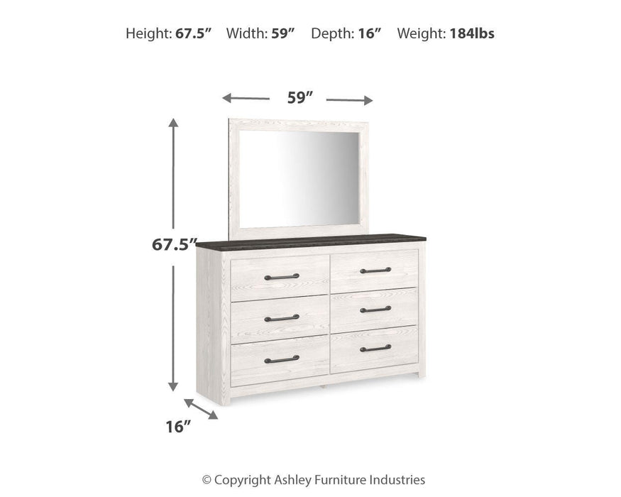 Gerridan Dresser and Mirror - EZ Furniture of Mayfair (Philadelphia, PA)