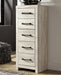 Cambeck Narrow Chest of Drawers - EZ Furniture of Mayfair (Philadelphia, PA)