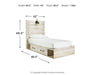 Cambeck Bed with 2 Storage Drawers - EZ Furniture of Mayfair (Philadelphia, PA)