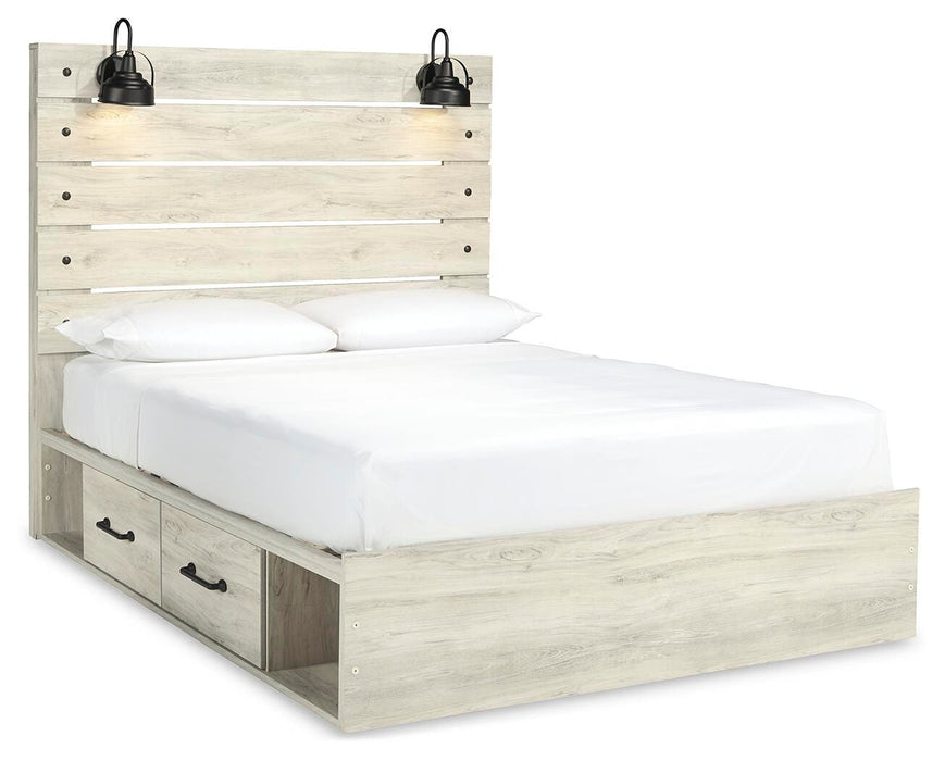 Cambeck Bed with 2 Storage Drawers - EZ Furniture of Mayfair (Philadelphia, PA)